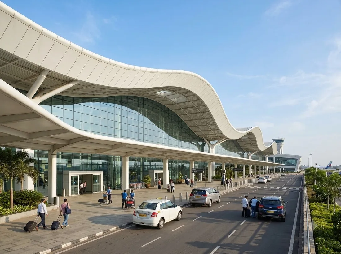 Airport pickup and drop service at Ahmedabad Airport