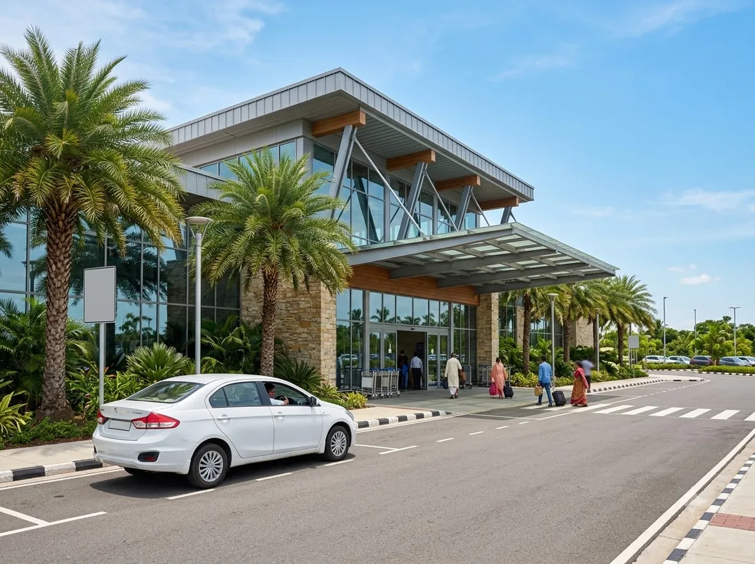 Airport pickup and drop service at Chennai Airport