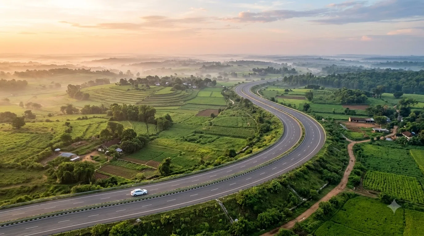 Mumbai Airport to Navi Mumbai airport cab route